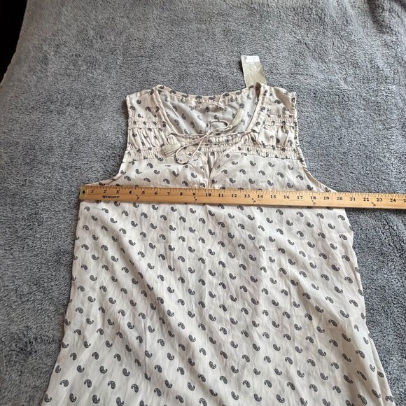 Sefra Womens Top Size XL‎ Paisley Western Boho Coastal Cowgirl Peasant 18179 - Picture 4 of 9